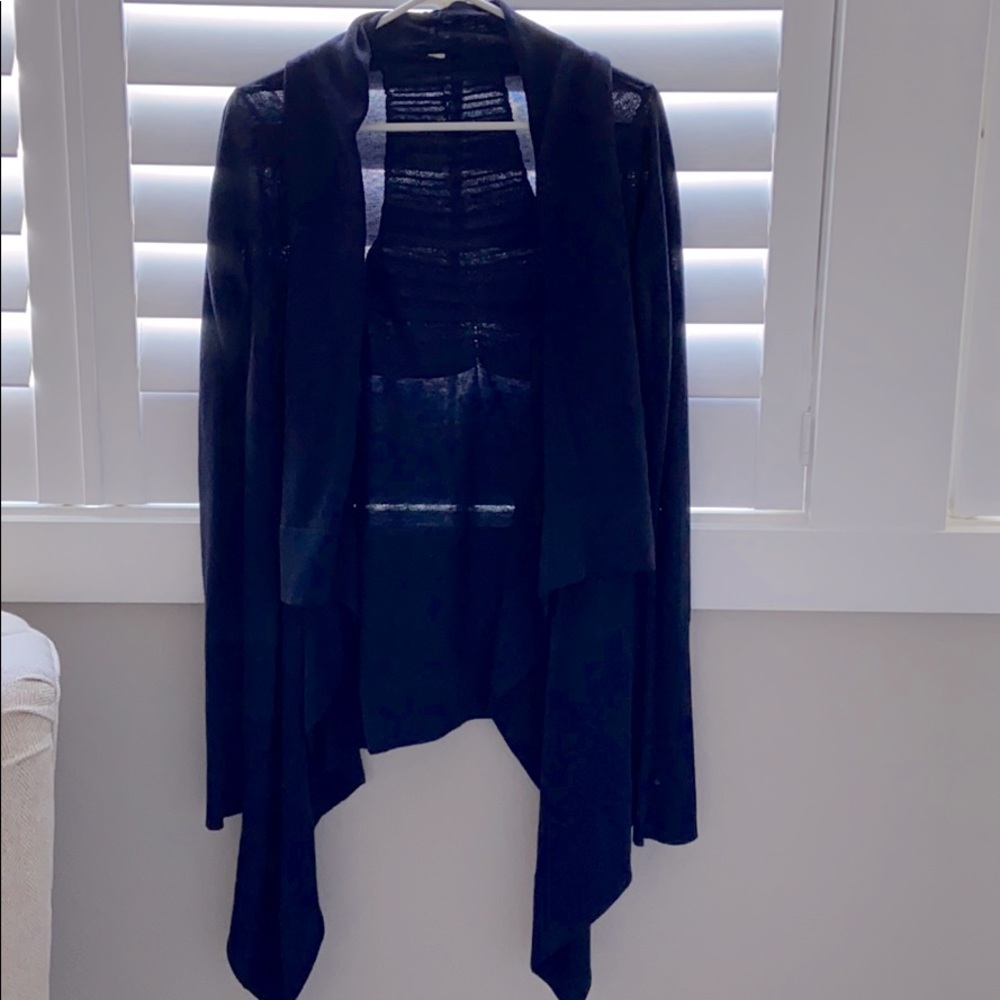 Lululemon Sweater Wrap-Navy